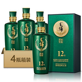 MAOPU Thùng 4 chai Kiều mạch Thảo Mộc 12 năm 42% 500ml