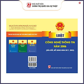 Luật công nghệ thông tin năm 2006 (sửa đổi, bổ sung năm 2017, 2023)
