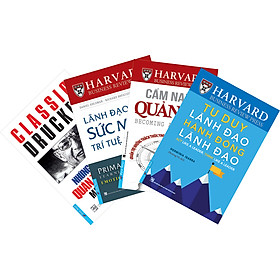 Combo 4 Cuốn: Bộ Sách Lãnh Đạo Của Harvard