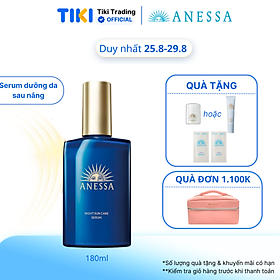 [MỚI] Serum dưỡng da và phục hồi da sau nắng Anessa Night Sun Care Serum 180ml