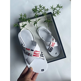 Dép sandal nữ đế trắng sọc size từ 34 nữ đến 42 nữ