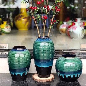 Mua Lọ cắm hoa- trang trí  men hoả biến. Gốm sứ Bát Tràng