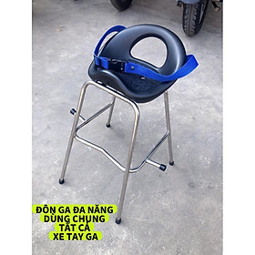 Ghế ngồi xe tay ga yên nhựa có dây đai an toàn cho bé