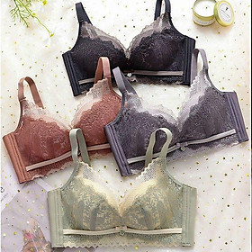 Bộ đồ lót ren sexy không gọng nâng ngực cao cấp