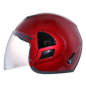 Mũ Bảo Hiểm 3/4 Đầu Trơn Royal M01