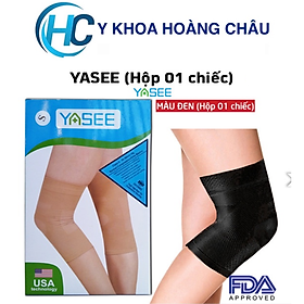 Vớ Y Khoa Đầu Gối Yasee (Màu Đen) (Hộp 1 Chiếc) | Tất Suy Giãn Tĩnh Mạch