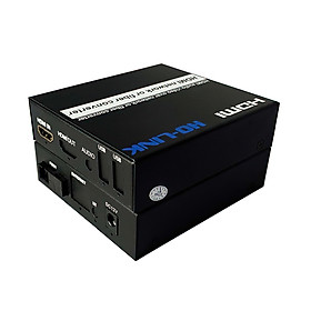 Bộ chuyển đổi kéo dài hdmi qua dây quang Ho-link HL-HDMI-1F-20TR - Hàng Chính Hãng