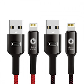 Mua Cáp Metal Tự Ngắt Thông Minh kèm Led EarlDom EC-063 Lightning - Hàng Chính Hãng