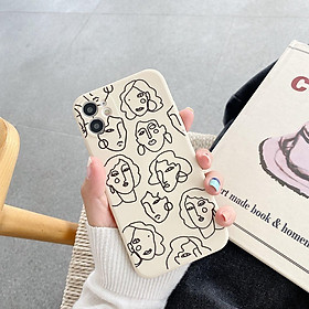 Mua Ốp Điện Thoại Silicon Họa Tiết Hình Học Độc Đáo Cho iPhone 12 11 Pro Max 6 6s 7 8 Plus X Xr Xs Max Se