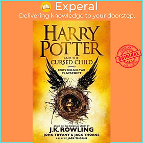 Sách - Harry Potter and the Cursed Child - Parts One and Two : The Official Pla by J. K. Rowling (UK edition, paperback)