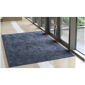 Mua Thảm Chùi Chân chống trượt đế cao su trải sảnh 120cm x180cm - Ghi
