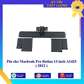 Pin cho Macbook Pro Retina 13 inch A1425  2012 - Hàng Nhập Khẩu New Seal