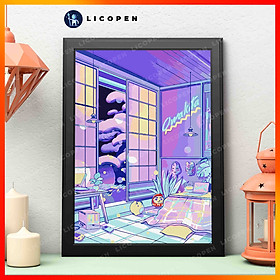 Mua Tranh Tô Màu Theo Số - Tranh Chill Room - Ms445 | Tiki