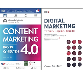 Hình ảnh Combo 2Q: Digital Marketing - Từ Chiến Lược Đến Thực Thi + Content Marketing Trong Kỷ Nguyên 4.0 