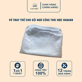 VỎ gối ngủ chống đau vai gáy công thái học HANAKO nội địa nhật