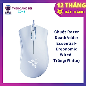 Mua Chuột Razer DeathAdder Essential-Ergonomic Wired-Trắng(White)_RZ01-03850200-R3M1- HÀNG CHÍNH HÃNG