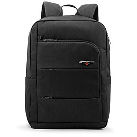 Balo laptop Mr Vui BLLT747 thời trang ngăn laptop 14 inch 41 x 30 x 14 cm - Màu đen