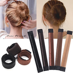Dụng Cụ Búi Tóc, Nhiều Màu Tùy Chọn, Nhỏ Gọn Dễ Sử Dụng Tạo Kiểu Trẻ Trung, Thời Trang, Sợi Tơ Mềm Mại Tự Nhiên, Tiết Kiệm Thời Gian, Kết Hợp Nhiều Trang Phục, Sự Kiện Hoàn Cảnh Khác Nhau