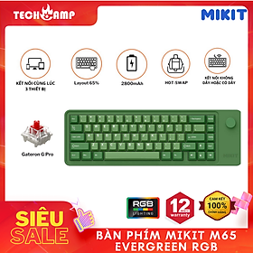 Mua Bàn Phím MIKIT M65 Evergreen RGB - Hàng chính hãng