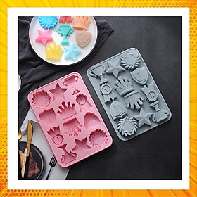 Mua Khuôn silicon làm bánh  socola dễ thương (nhiều mẫu) - giao ngẫu nhiên - 1 cái
