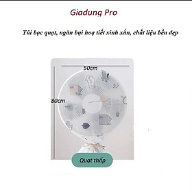 Mua Túi Bọc Quạt Cây Có Khoá Kéo/Túi Bọc Đồ Chống Bụi Bẩn/Chụp Đậy Quạt Cây/ Chụp Quạt Quạt Điện /Túi Cất Đồ/Túi Bọc Bảo Vệ Quạt/ Túi Đựng Quạt Cây