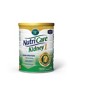 Sữa bột Nutricare Kidney 1 - dinh dưỡng cho người suy thận, tiền chạy thận nhân tạo (900g)