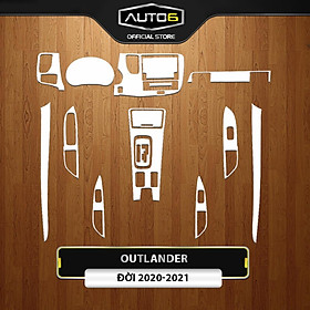 Mua OUTLANDER 2020-2022: Film PPF dán Full bộ nội thất - AUTO6 - Chống xước  làm mờ các vết xước cũ  giữ độ bóng cho xe