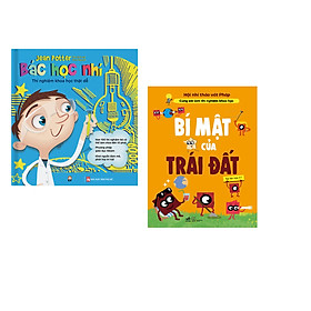 Combo 2 Cuốn Bác Học Nhí - Thí Nghiệm Khoa Học Thật Dễ + Cùng Em Làm Thí Nghiệm Khoa Học: Bí Mật Của Trái Đất +