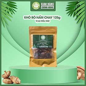 Hình ảnh Khô Bò Nấm Chay Vị Lá Mắc Mật 125g Nấm Tươi Cười, Dùng Ăn Vặt, Ăn Kèm Cơm, Bánh Mì, Xôi, Cháo Đều Rất Ngon