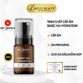 Serum Basic HA Hydration Drceutics - Cấp Ẩm, Nuôi Dưỡng, Mềm Mịn Cho Da Dầu Mụn | Kelly Beauty