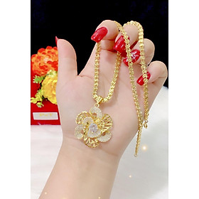 Dây chuyền nữ mạ 18k cao cấp E937
