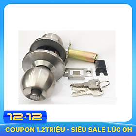 Khóa cửa tay nắm tròn inox cao cấp