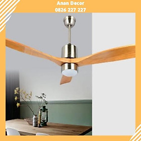 Mua Quạt trần đèn trang trí 3 cánh gỗ hiện đại QT 2679/ 3 cánh   QT 2671/ 3 cánh