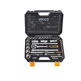 Mua Bộ 44 đầu tuýp (1/4 inch + 1/2 inch) Ingco HKTS42441