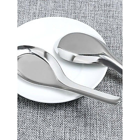 COMBO 2 Thìa Ăn Phở Ăn Soup - Inox 304 Cao Cấp Sáng Bóng Bền Mãi Với Thời Gian