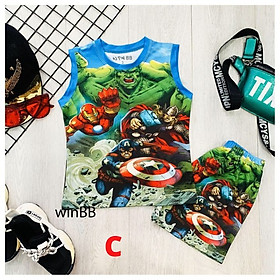 Bộ đồ siêu nhân nhện từ 9-43kg - vải thun lạnh_ Kiến Lửa - C - 11