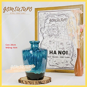 Mua Lọ Hoa Xinh Xắn - Men Hoả Biến - Gốm Sứ Bát Tràng - Bình Hoa Trang Trí - Decor