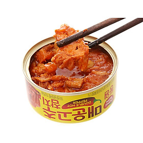 Cá Ngừ Vị Ớt Cay Gấp Đôi Dongwon Hàn Quốc Hộp 150 Gam