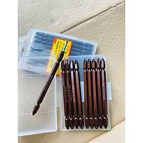 Mua (CHÍNH HÃNG) Đầu bắn vít siêu cứng tĩnh điện dài 100mm thương hiệu COROLLA