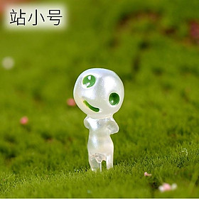 Mua Bộ mô hình linh thần Kodama có dạ quang phát sáng thích hợp trang trí tiểu cảnh  studio  móc chìa khóa  DIY