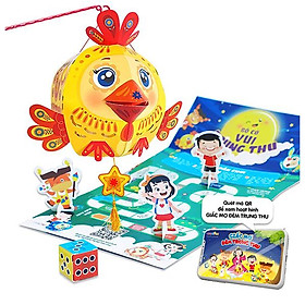 Lồng Đèn Kết Nối Sáng Tạo - Gà Con Tinh Nghịch - Happy Kibu KB00423-001