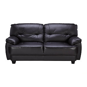 Sofa Da 2,5 Chỗ Juno H-Edgar 173 x 91 x 86 cm (Nâu đậm)