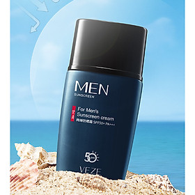 Kem chống nắng dưỡng trắng nâng tone Nam giới Veze Sunscream For Men's SPF50+ 45g