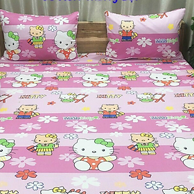 Mua Drap cotton 1m6*2m kèm vỏ gối
