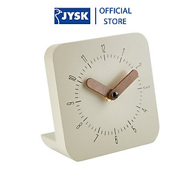 Mua Đồng hồ để bàn | JYSK Eddie | nhựa pp | be | R10xD6xC14cm