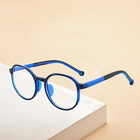 Blue-Light Blocking Glasses Spectacles Anti Eyestrain Kids Black Red Leg