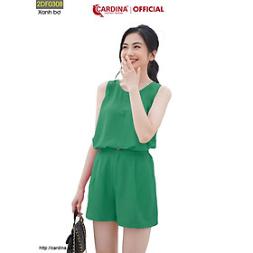 Đồ Bộ Nữ CARDINA Chất Đũi BamBoo Xước Cao Cấp Bộ Mặc Nhà Áo Sát Nách Quần Đùi Siêu Mát 2DF03