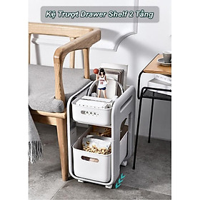 Mua Kệ Trượt Drawer Shelf 2 Tầng - Home and Garden