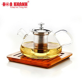 Mua Bình trà thủy tinh chịu nhiệt dáng thẳng 1L - GPH21