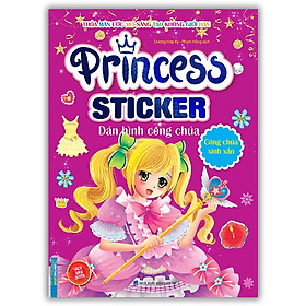 Princess sticker - Dán hình công chúa - Công chúa xinh xắn